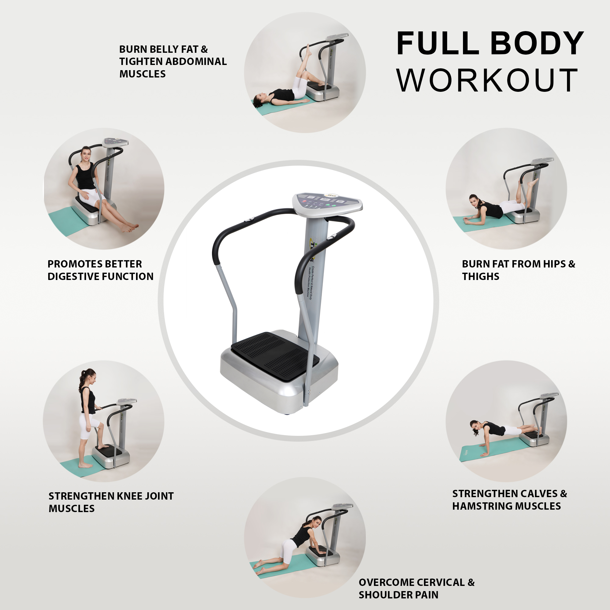 TENS Full Body Vibration Machine - Gallery