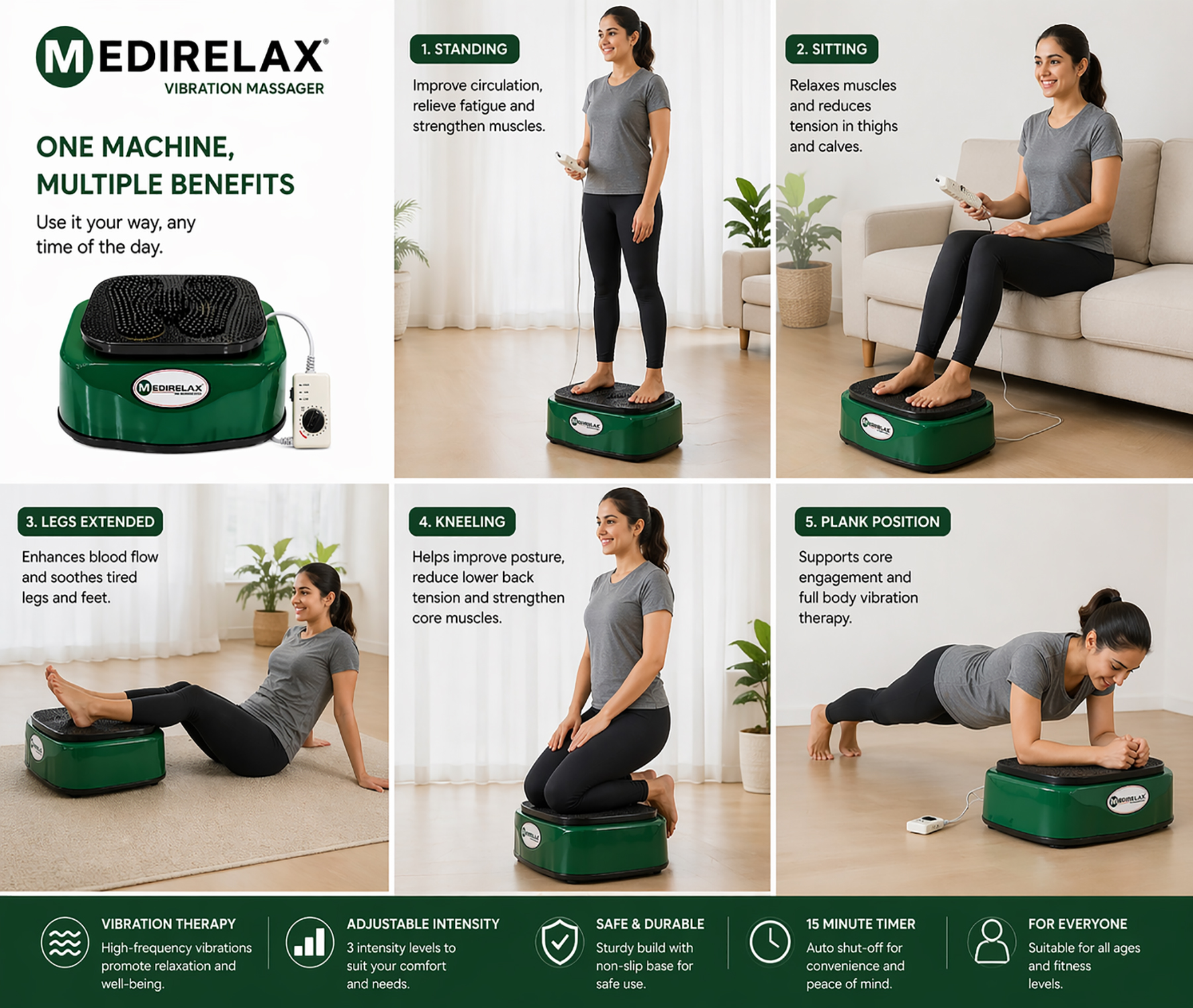 Medirelax Vibration Massager - Gallery