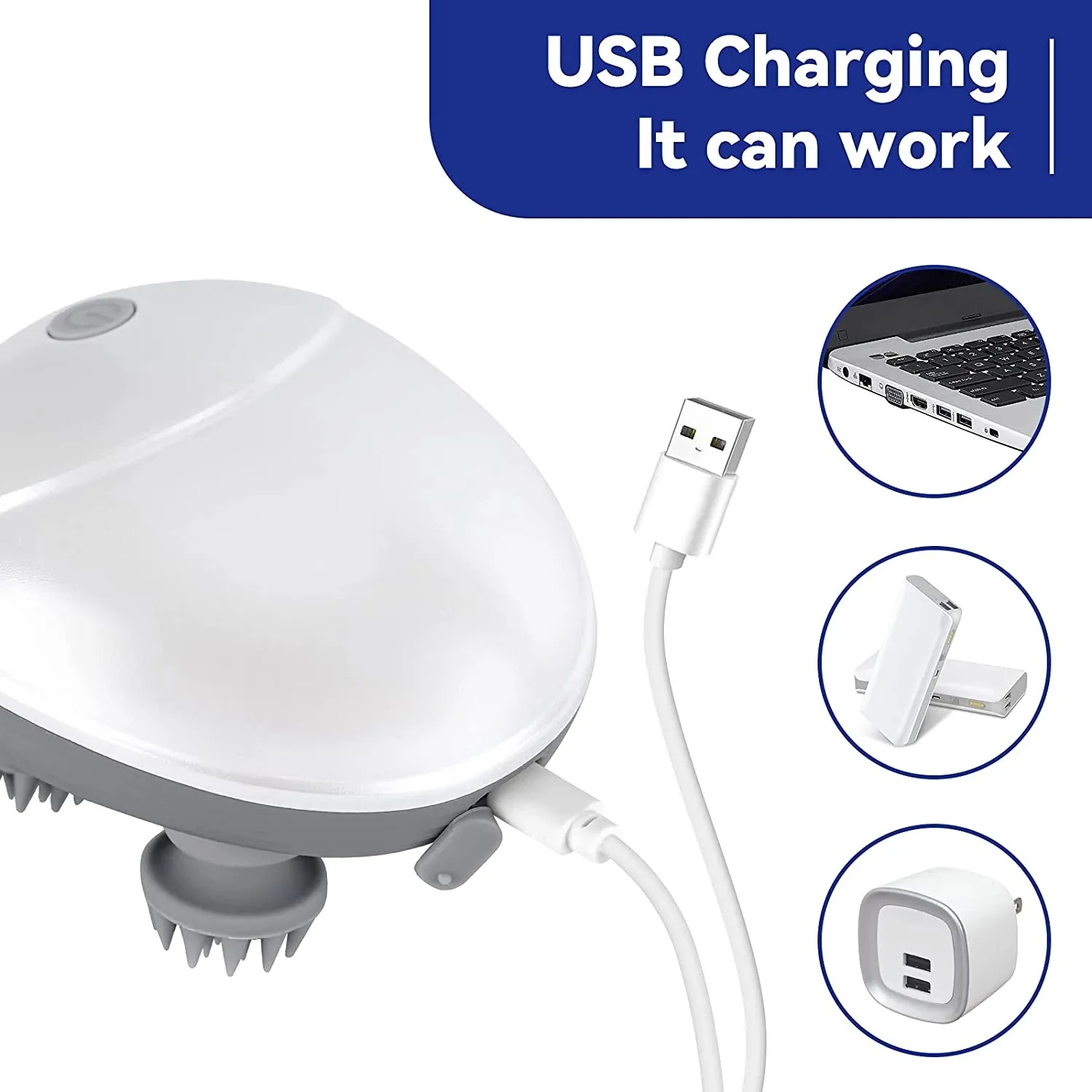 Electric Scalp Massager - Gallery