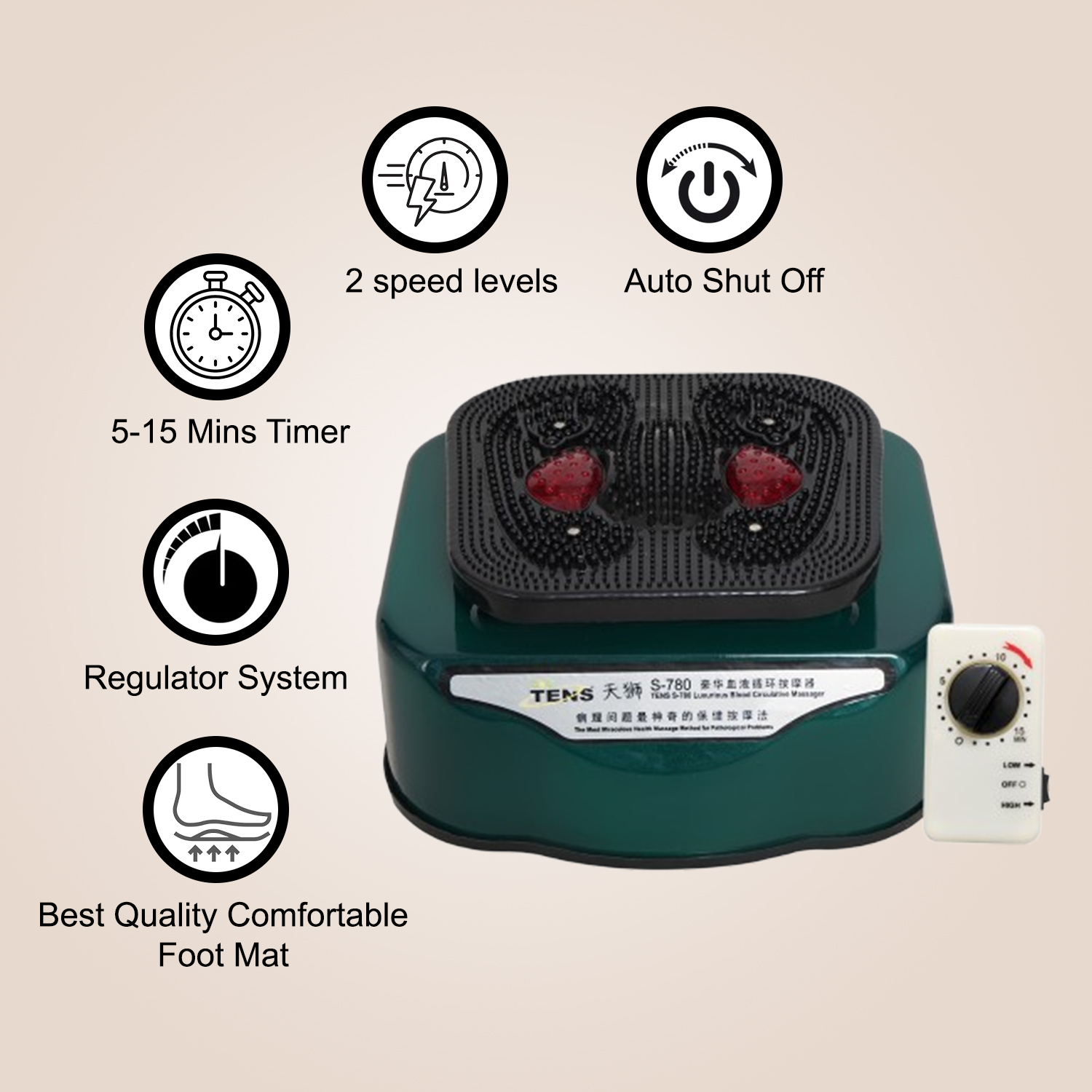 TENS S-780 Blood Circulation Massager - Gallery