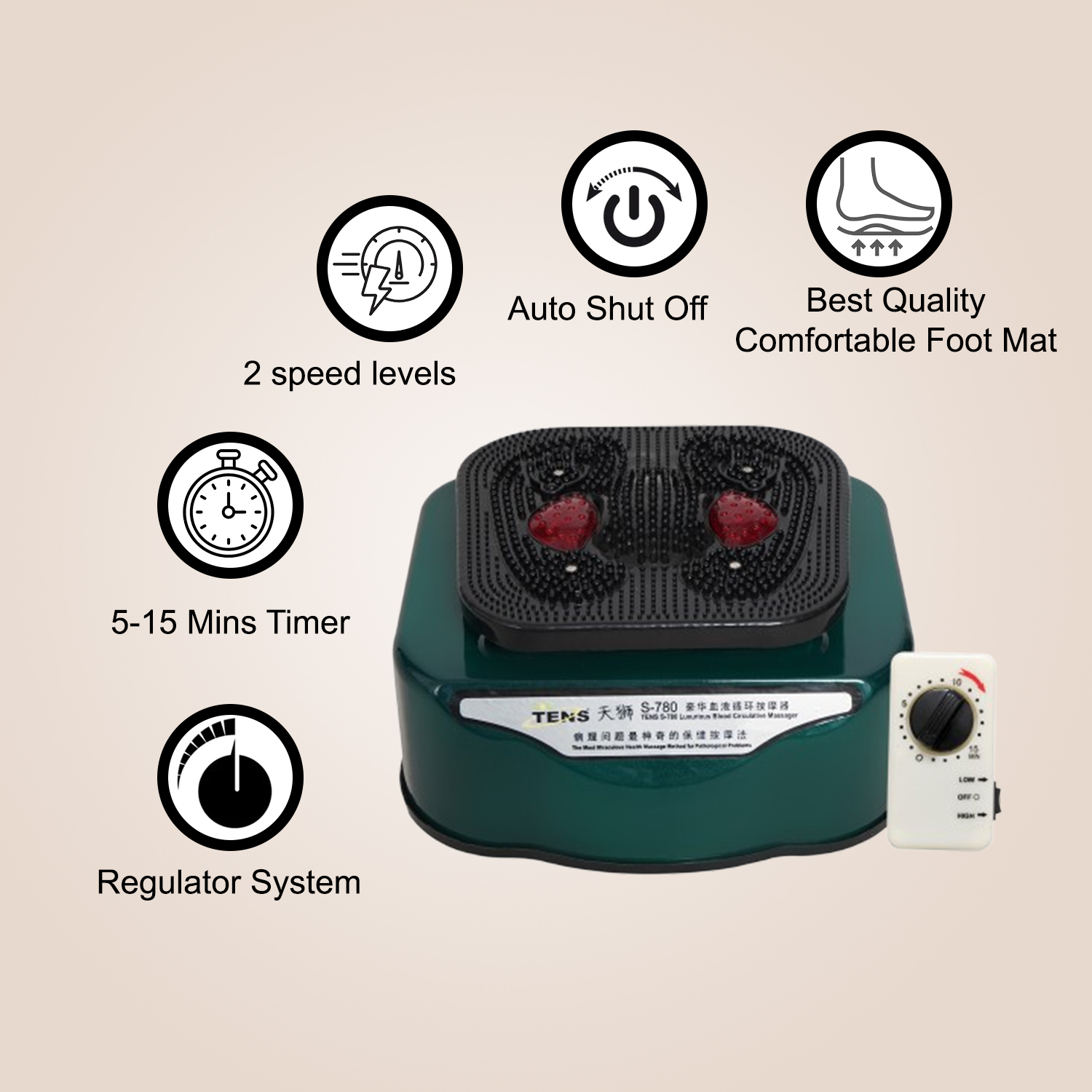 TENS S-780 Blood Circulation Massager - Gallery