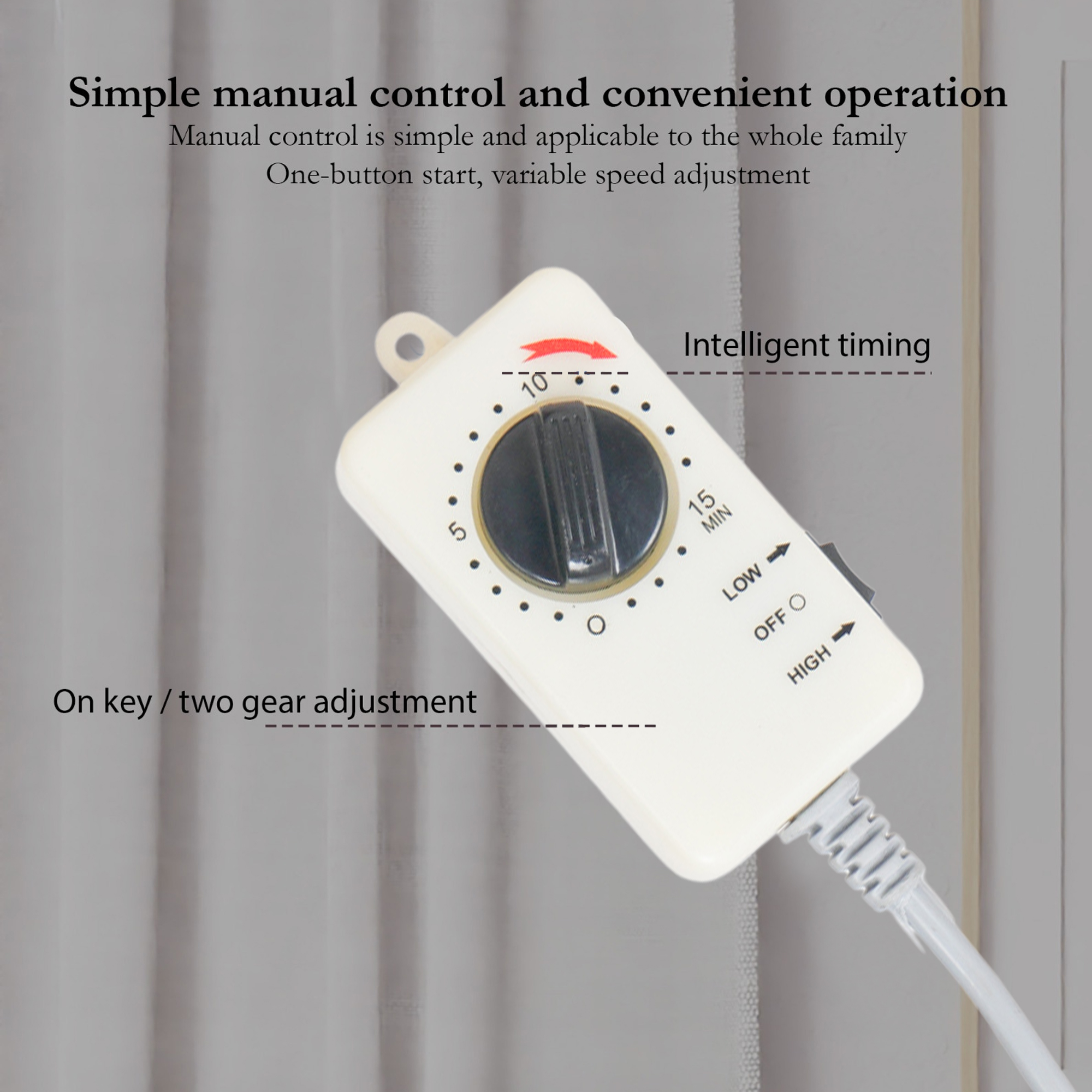 TENS Spiral Vibration Blood Circulation Massager T-20 - Gallery