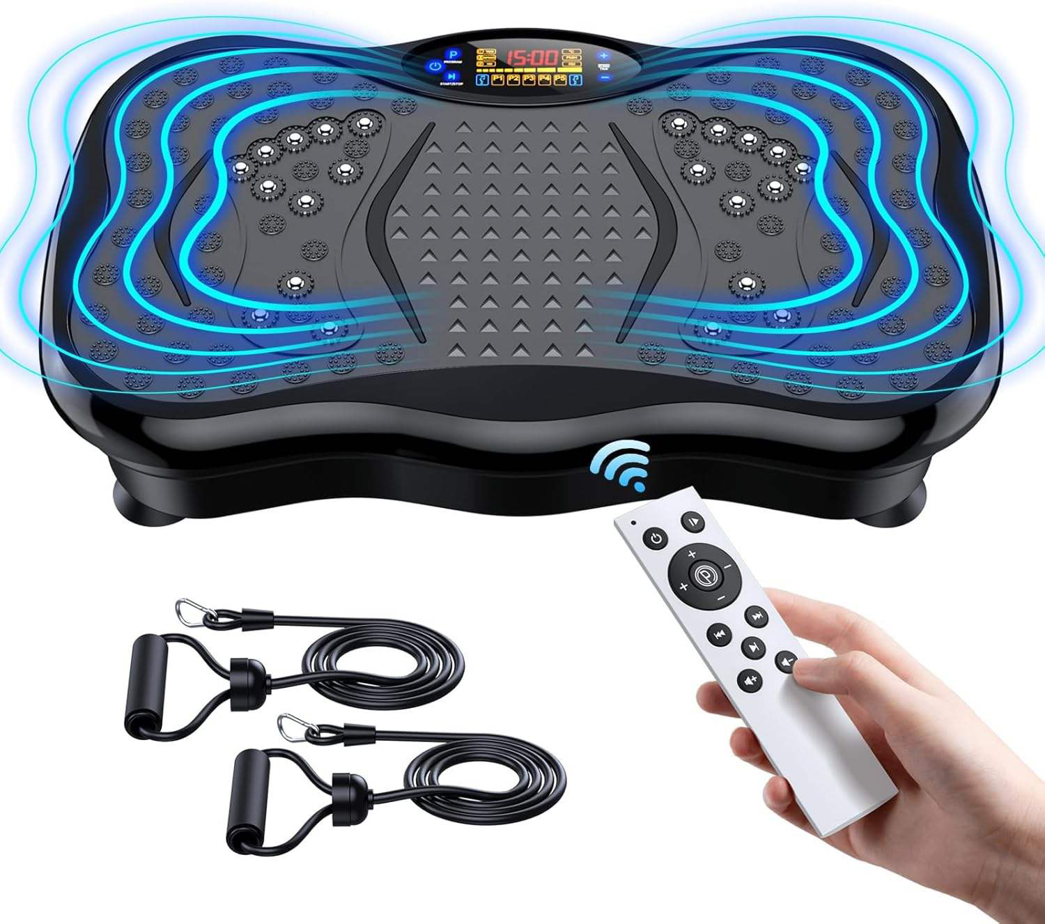 TENS Full Body Vibration Plate Fitness Massager - Gallery