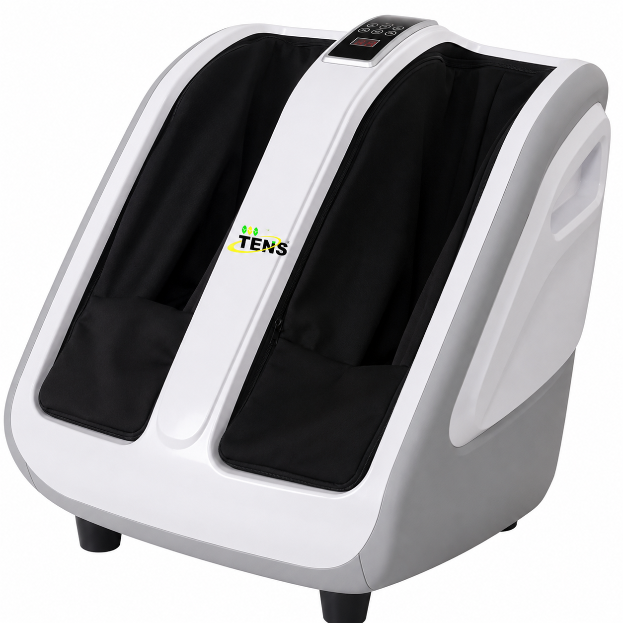 TENS Foot, Calf & Leg Massager 3 Modes Intensity Kneading, Shiatsu or Rolling Massage Vibration & Heat Therapy